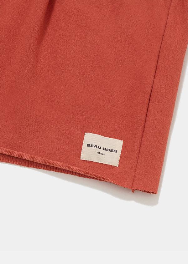 Bermuda Moletinho Telha - Beau Goss