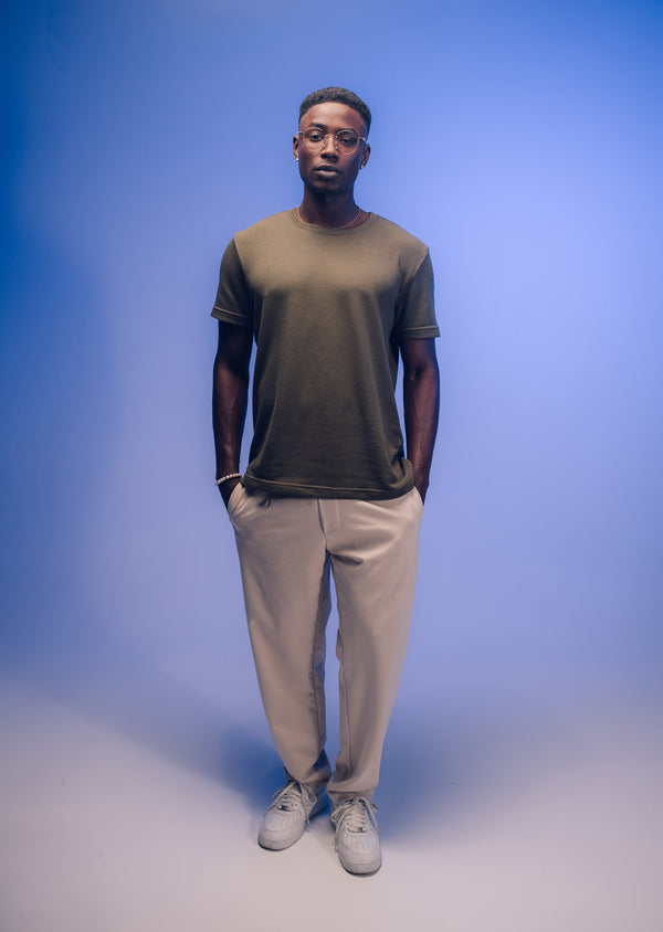 Calça Alfaiataria Bege