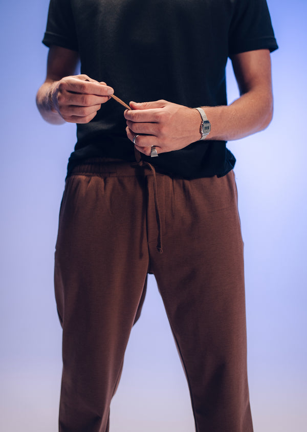 Calça Alfaiataria Marrom