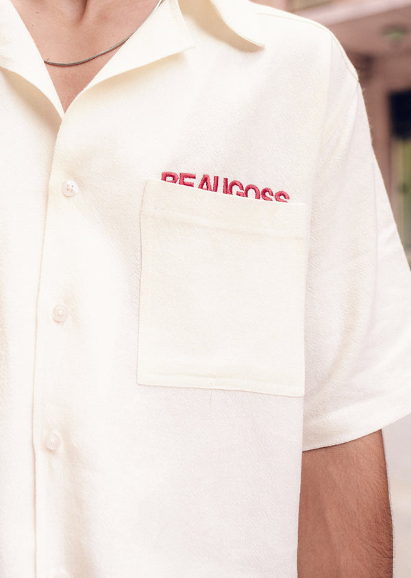 Camisa Oversized Essentiel Street – Off White