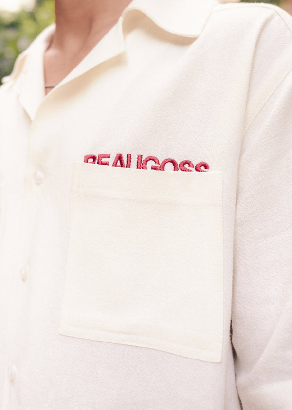 Camisa Oversized Essentiel Street – Off White