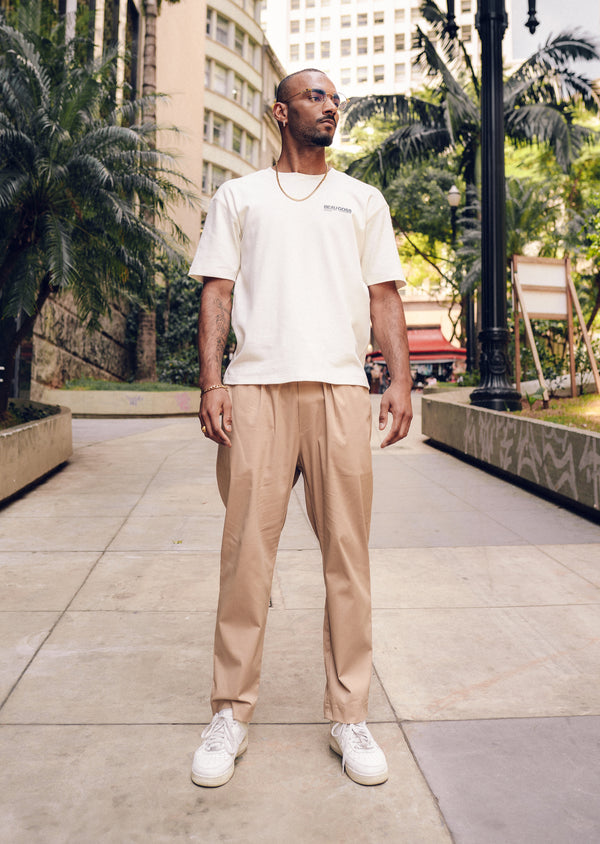 Calça Alfaiataria – Beige