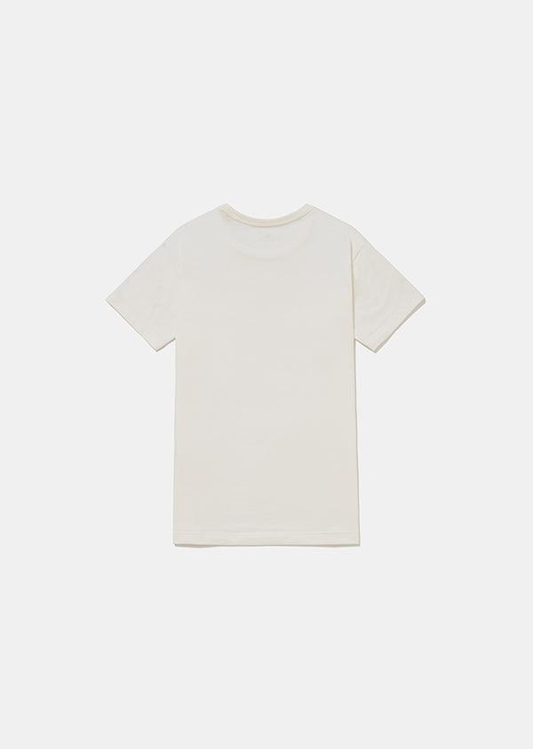 T-Shirt Pima Slim Off-White - Beau Goss