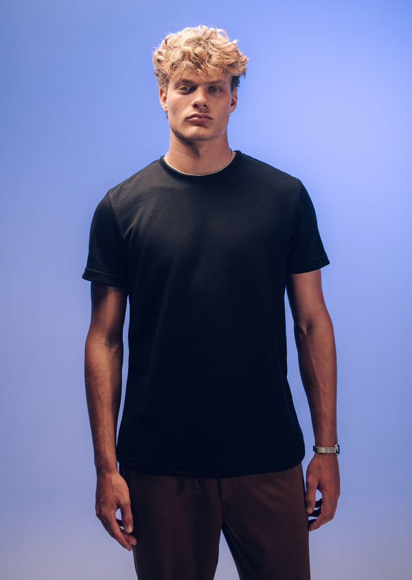 T-Shirt Tricot Preta