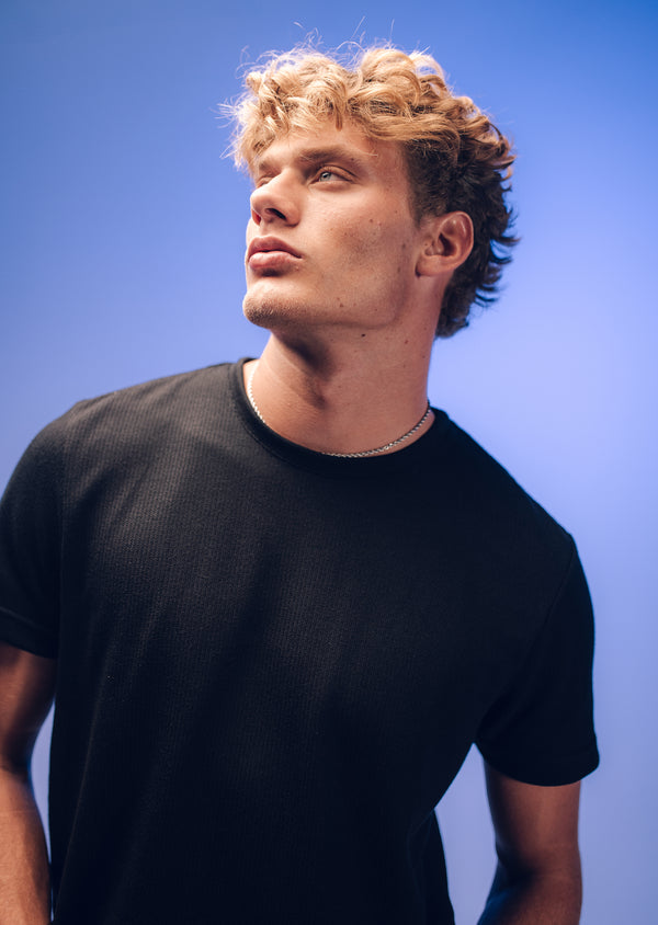 T-Shirt Tricot Preta