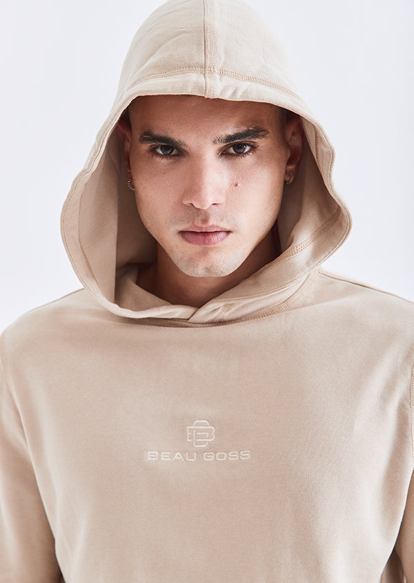 Blusa Moletom Lyocell Bege