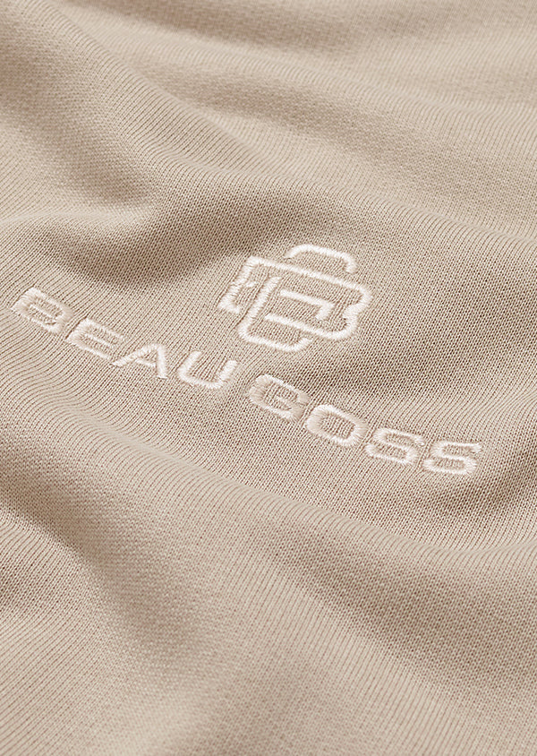 Blusa Moletom Lyocell Bege