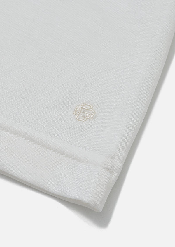 T-Shirt Lyocell Off-White