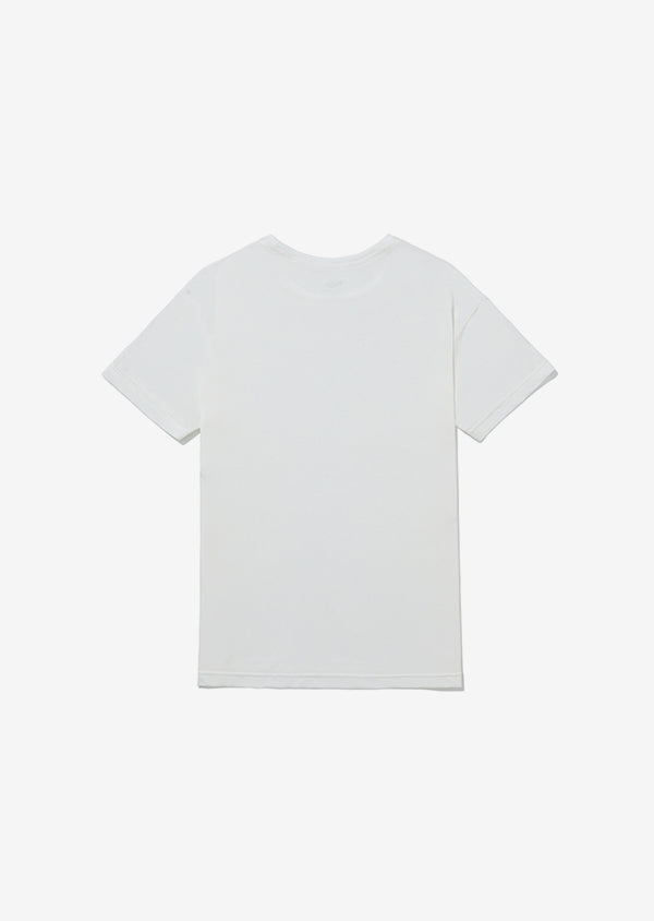 T-Shirt Lyocell Off-White