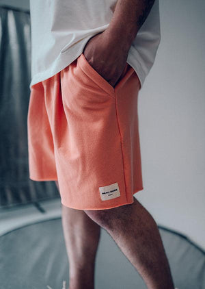 Bermuda Moletinho Salmon - Beau Goss