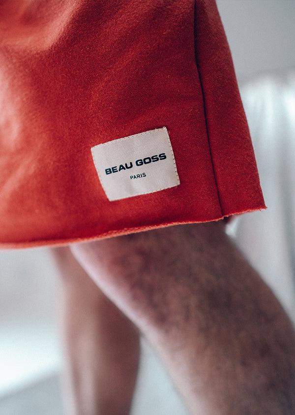 Bermuda Moletinho Telha - Beau Goss