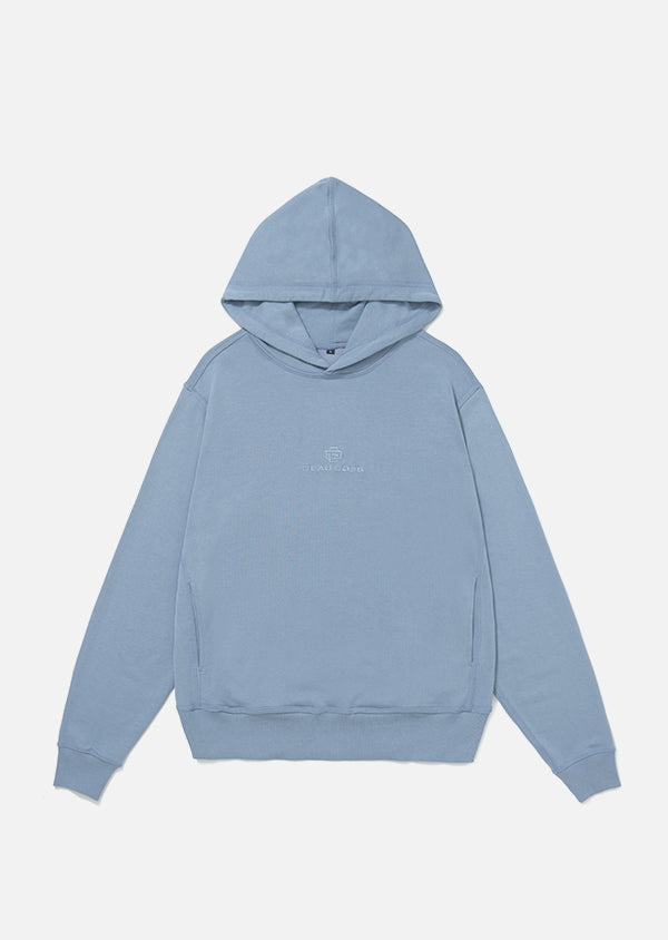 Blusa Moletom Lyocell Azul Termal