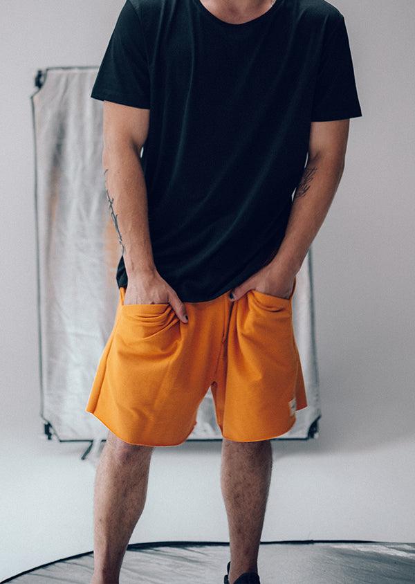 Bermuda Moletinho Mostard - Beau Goss