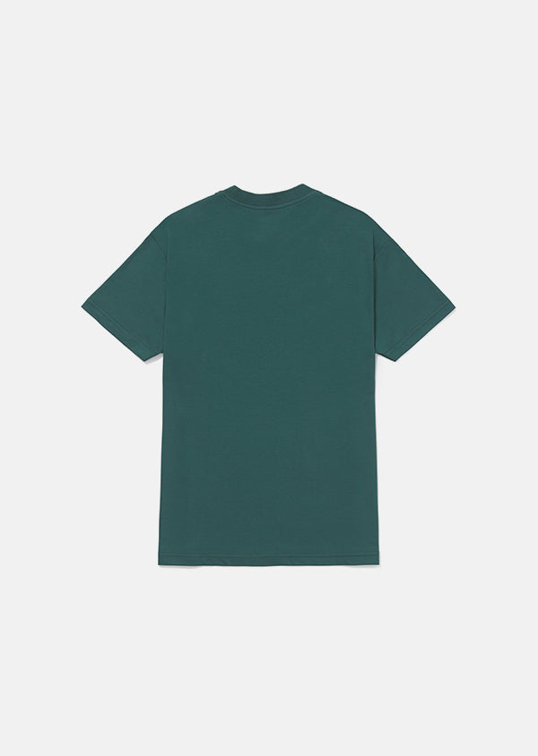 T-Shirt Pima Interloque Gola Média Verde