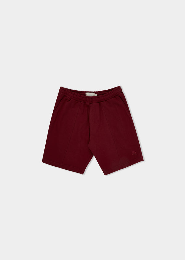 Bermuda Moletom Découper – Bordeaux