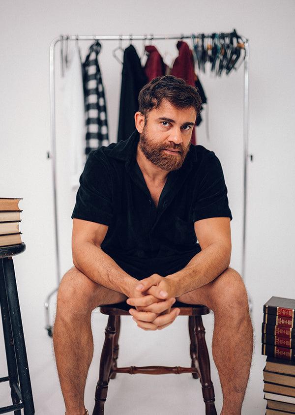 Corduroy Shirt Black - Beau Goss