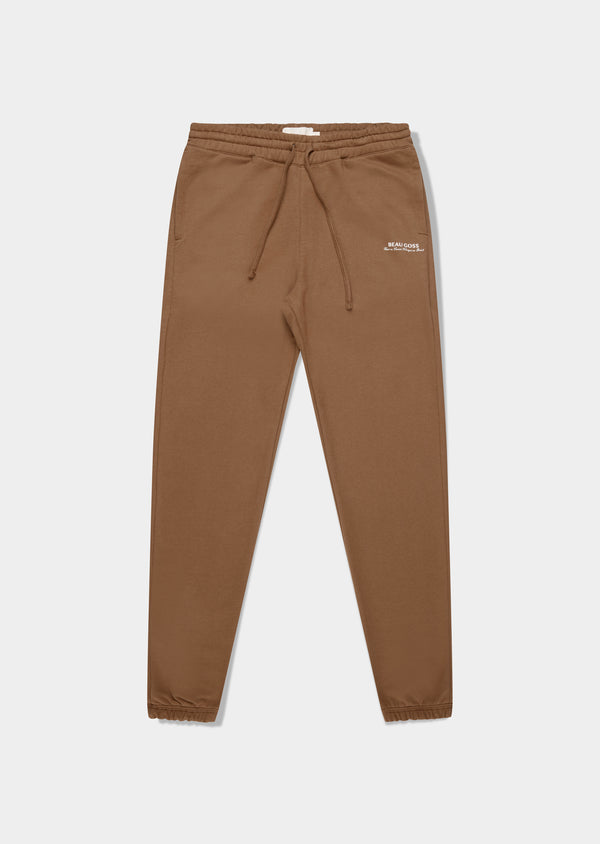 Calça Moletom Básica Marrom