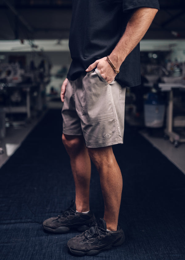 Shorts Menuisier – Gris Foncé