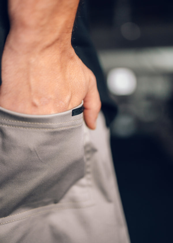 Shorts Menuisier – Gris Foncé