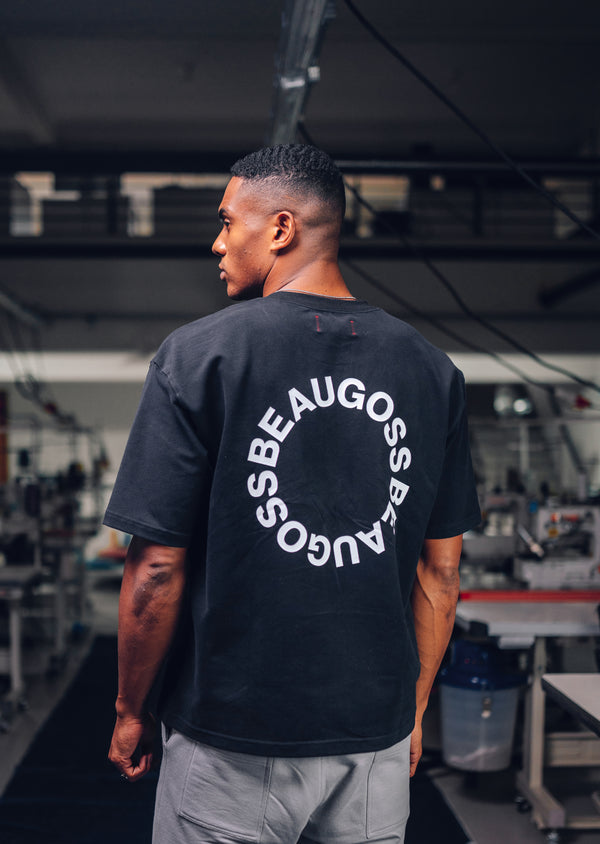 T-Shirt Oversized Soft Comfort – Noir