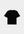 T-Shirt Oversized Suedine Megan – Noir