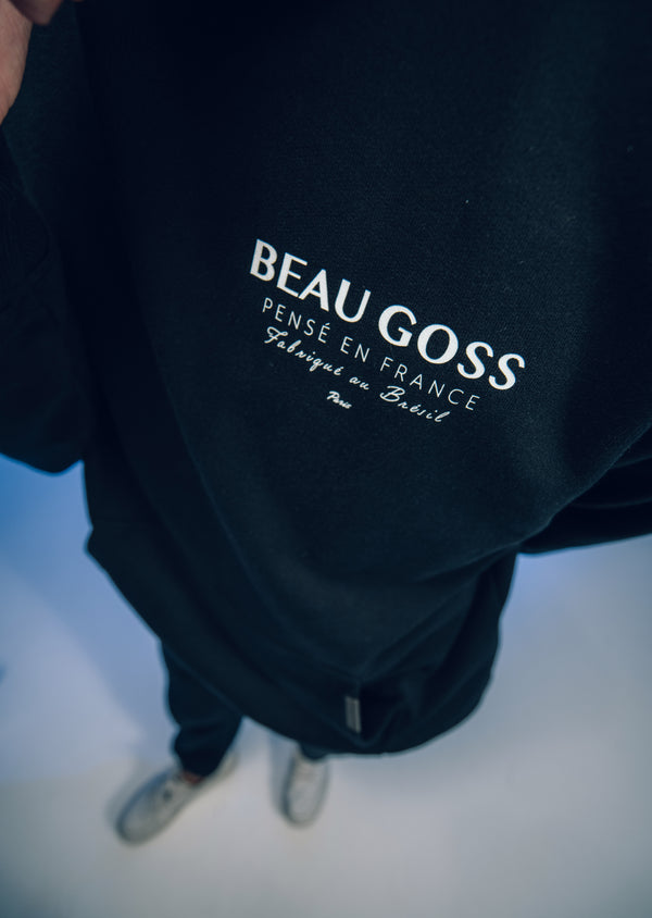 Blusa Moletom Oversized Preto