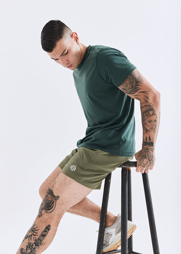 Shorts Dry-fit Army Green