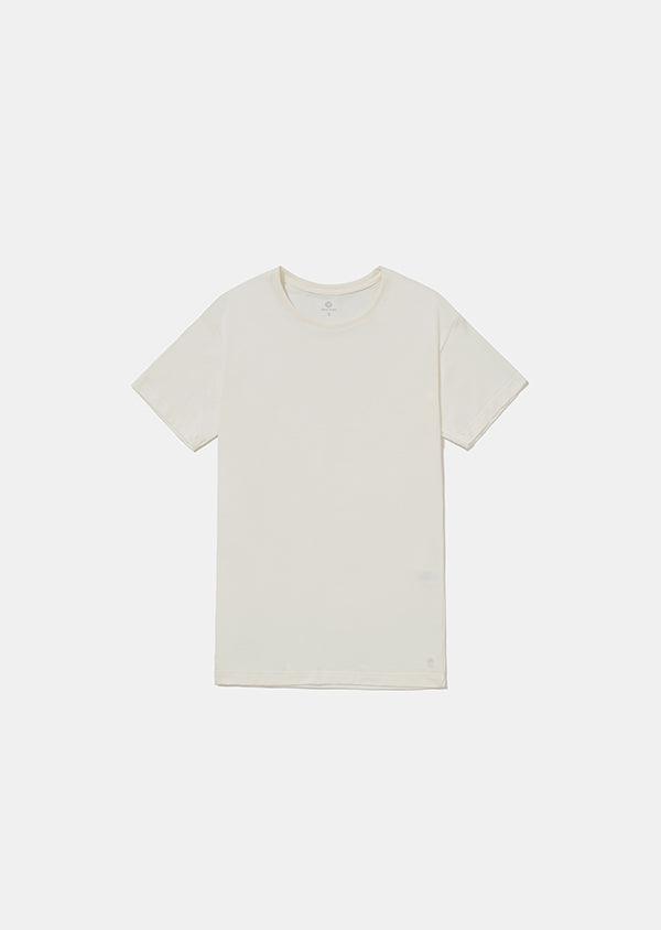 T-Shirt Pima Slim Off-White - Beau Goss