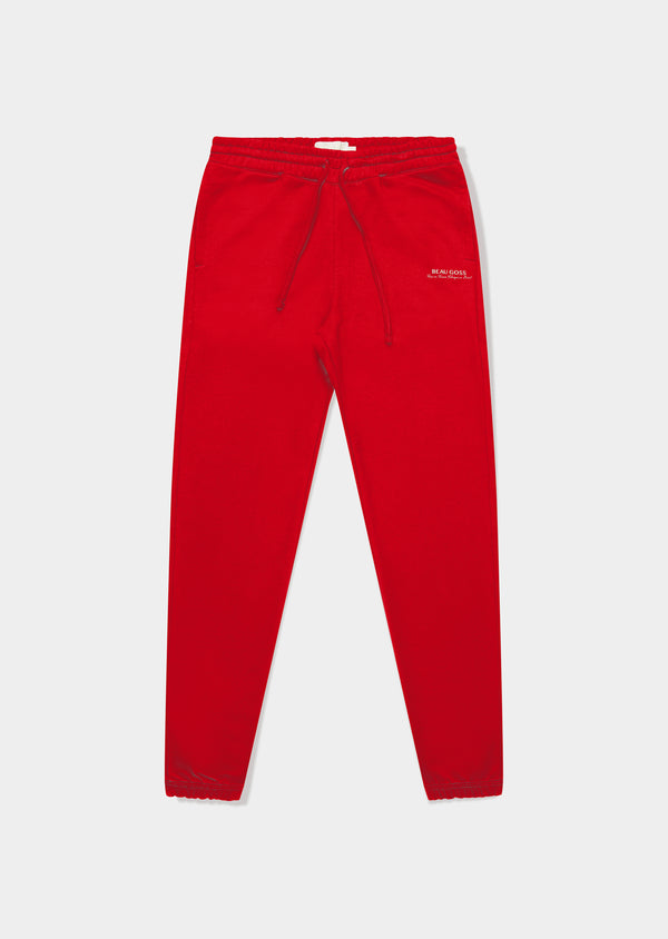 Calça-moletom-básic-vermelho-P
