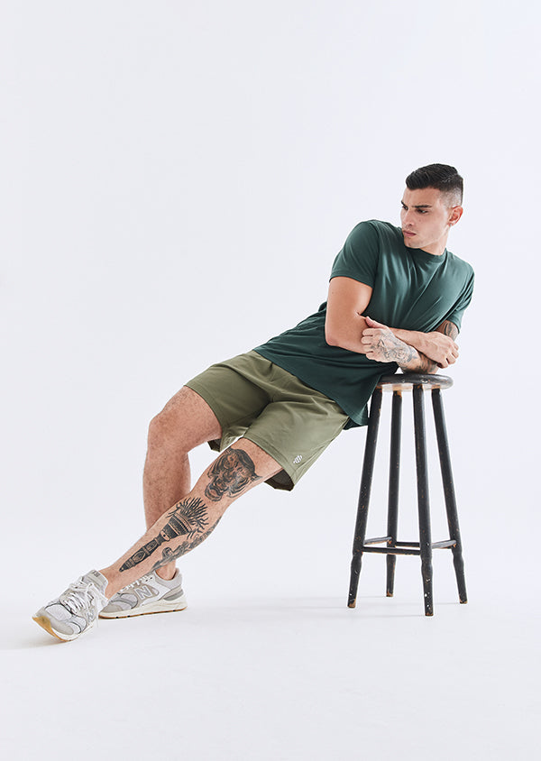 Shorts Dry-fit Army Green