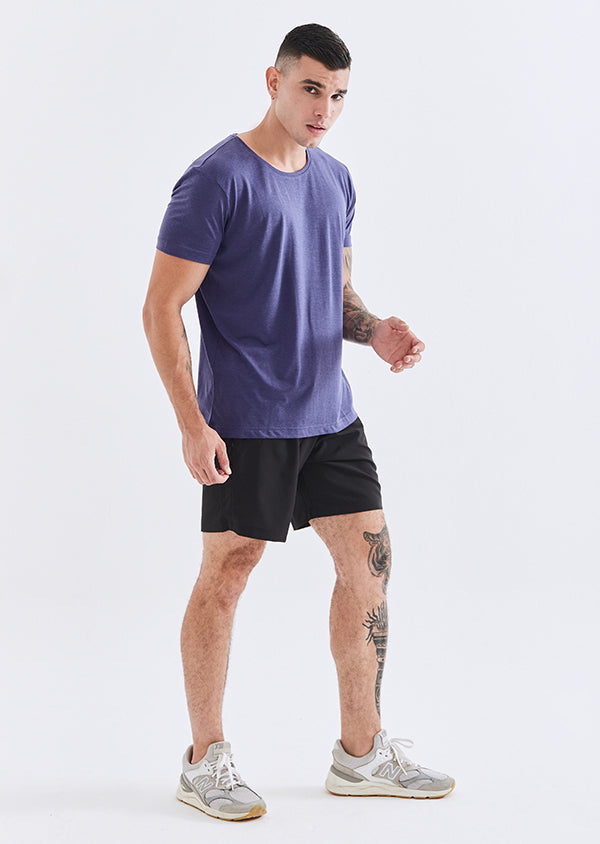 T-Shirt Lyocell Azul
