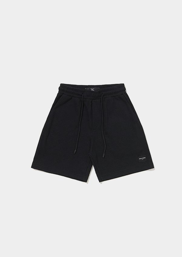 Waffle Shorts Black - Beau Goss