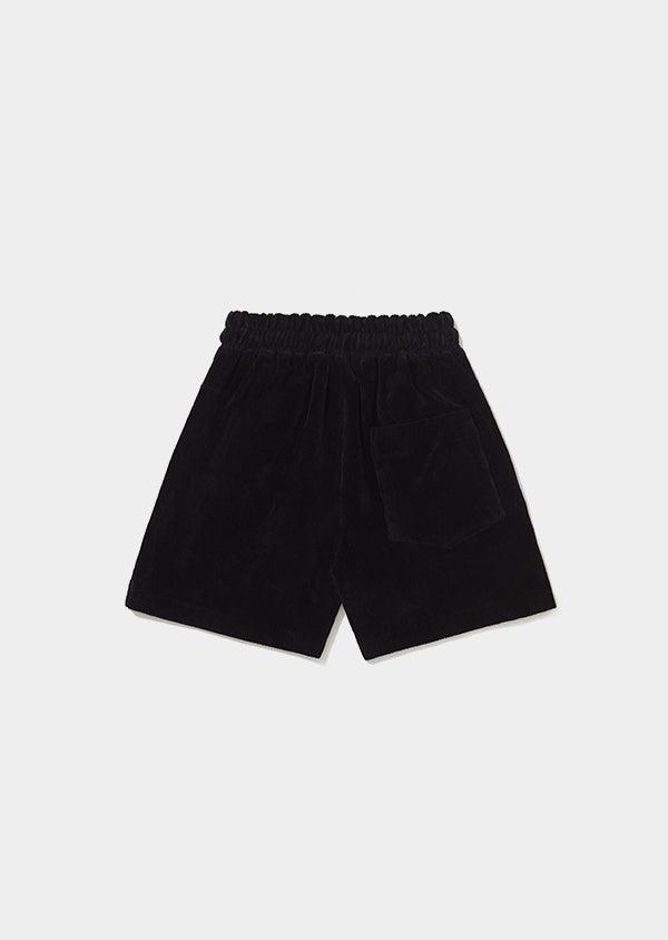 Corduroy Shorts Black - Beau Goss