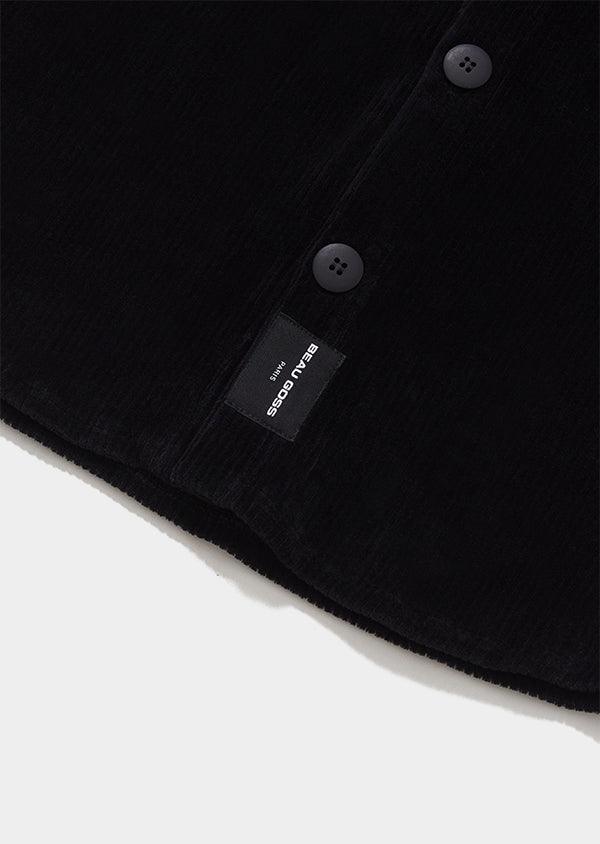 Corduroy Shirt Black - Beau Goss