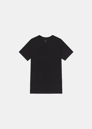 T-Shirt Pima Slim Black - Beau Goss